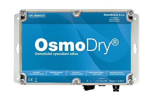 Dispozitiv OsmoDry využívající osmo technologii