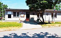 Biroul municipal, Lichoceves, fotografie din exterior