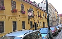 Berărie și restaurant U Fleků din Praga, fotografie din exterior